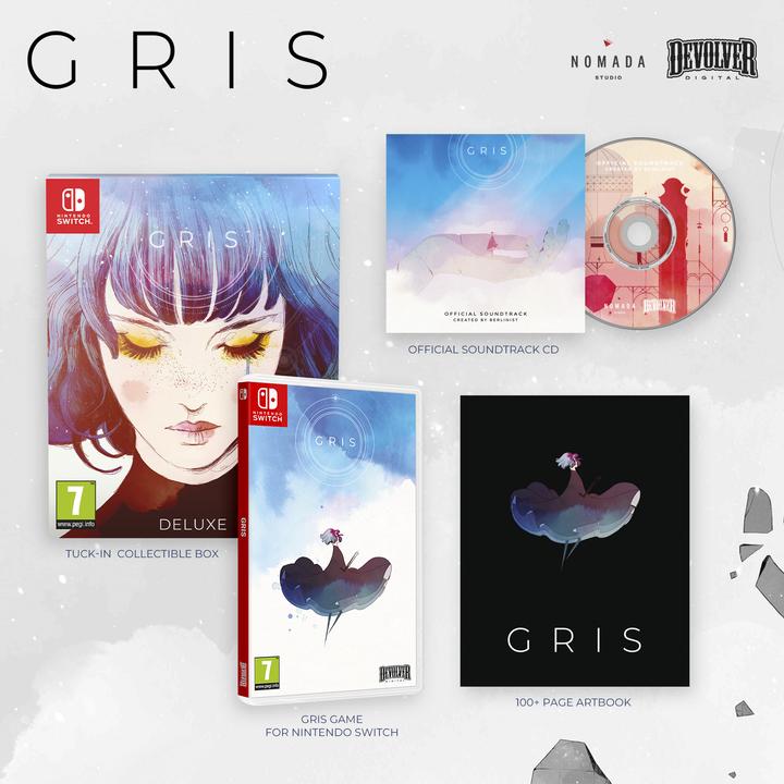 Actual product image Devolver GRIS: Deluxe (Switch)