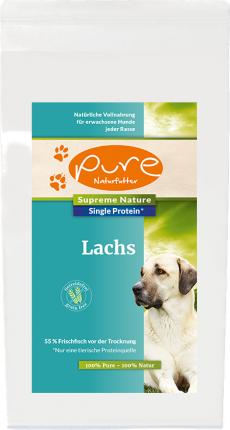 Pure Naturfutter PURE Supreme Nature Dog single protein grain-free salmon, 1.5 kg (Adult, 1 pcs., 1500 g)