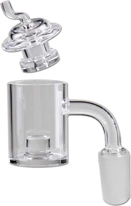 Black Leaf Glassbanger Set Carb Cap