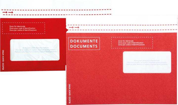 Actual product image Elco Quick Vitro Paper Document Pockets Documents/Documents postal compliant (C5)