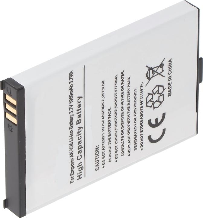 Actual product image AccuCell Akku Emporia AK-V35 Elegance, AK-V36, AK-V37