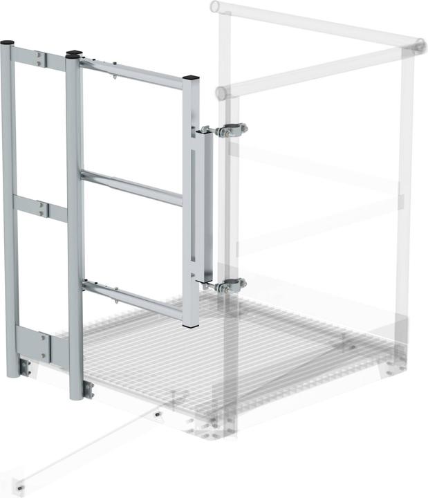 Günzburger Railing with safety door