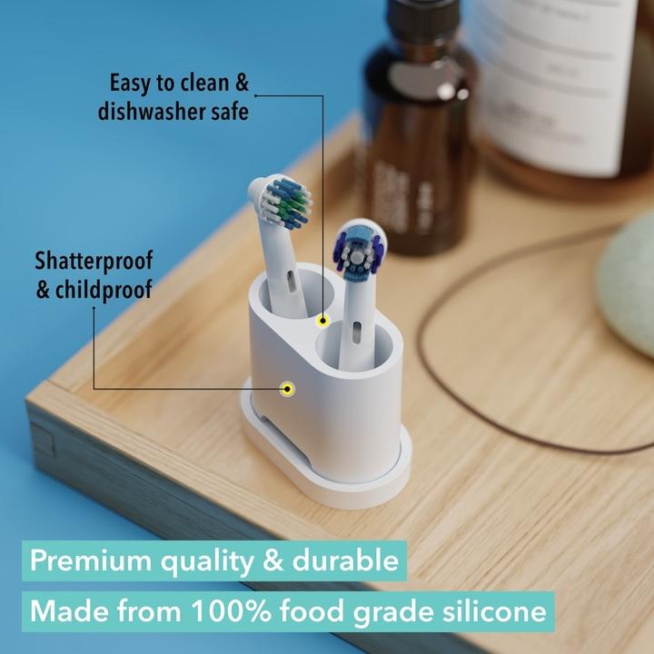 Immagine prodotto Qikfresh Spazzolini da denti e portaspazzolini (Portaspazzolino)
