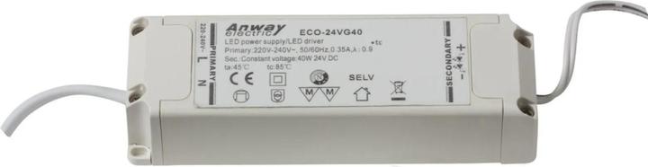 Immagine prodotto Heitronic Alimentatore EVG ANO/NO LED, 24V DC, 40W
