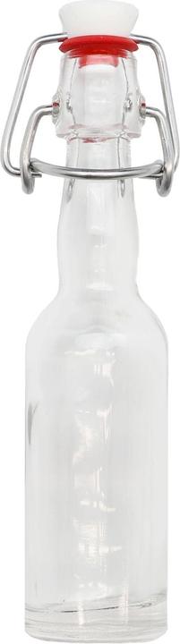 Actual product image Glorex Bottle round high clear glass 40ml