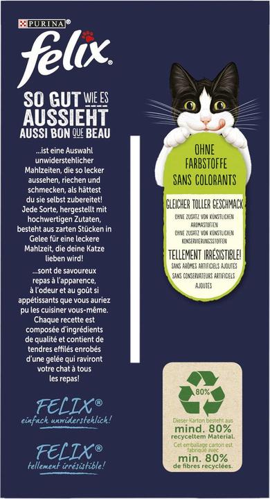 Produktbild Felix Agail Fisch (Adult, 11 Stk., 1020 g)