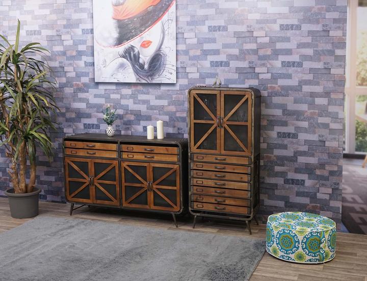 Produktbild Jamb Apothekerschrank (126 x 38 x 80 cm)