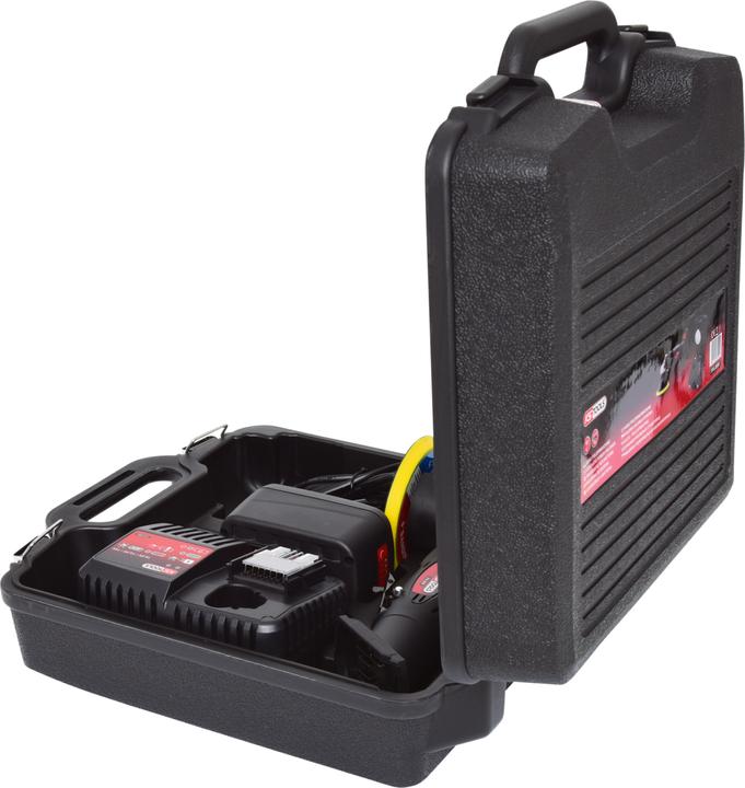 Immagine prodotto KS Tools Lucidatrice a batteria, 2.300 giri/min 18V, con 1 batteria e 1 caricabatterie