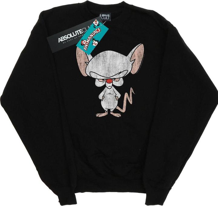Actual product image Universal Textiles Womens/Ladies The Brain Classic Pose Sweatshirt (XL)