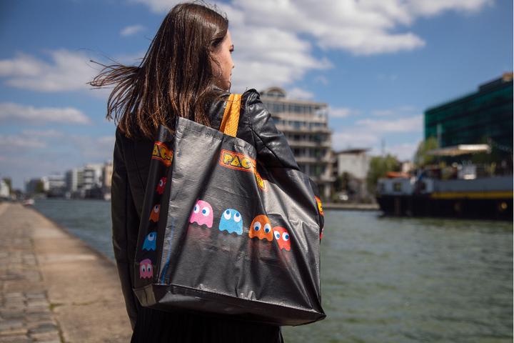 Produktbild NoName PAC-MAN - Shopping Bag 40X45X20 CM