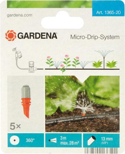 Actual product image Gardena Spray nozzle 360 (Drip irrigation dripper)