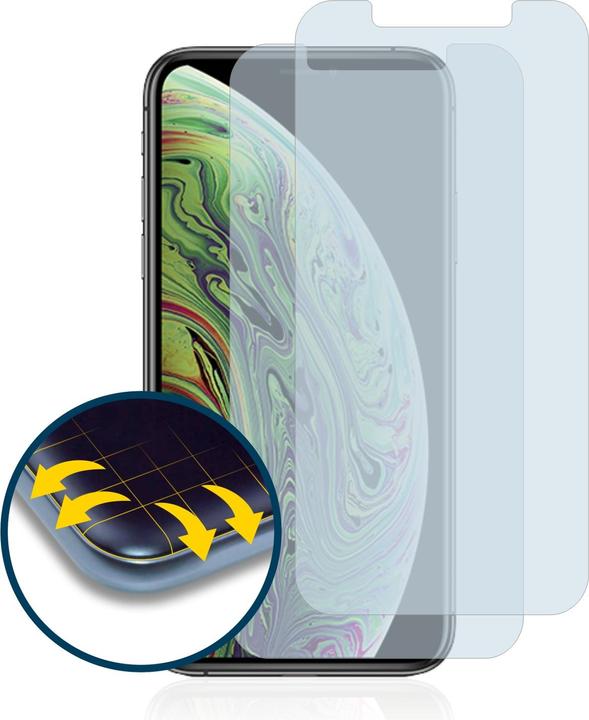 Immagine prodotto BROTECT Full-Cover Pellicola (2 Pezzo/i, Apple iPhone XS)