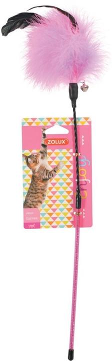 Produktbild Zolux Cat Toy Feather Fishing Rod As (Katzenminzespielzeug)