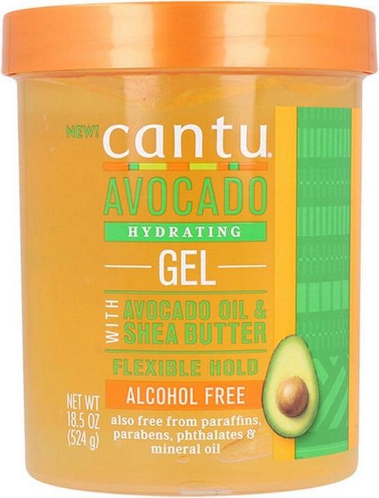 Produktbild Cantu AVOCADO HYDRATING gel 524 gr (Haargel, 1850 ml)