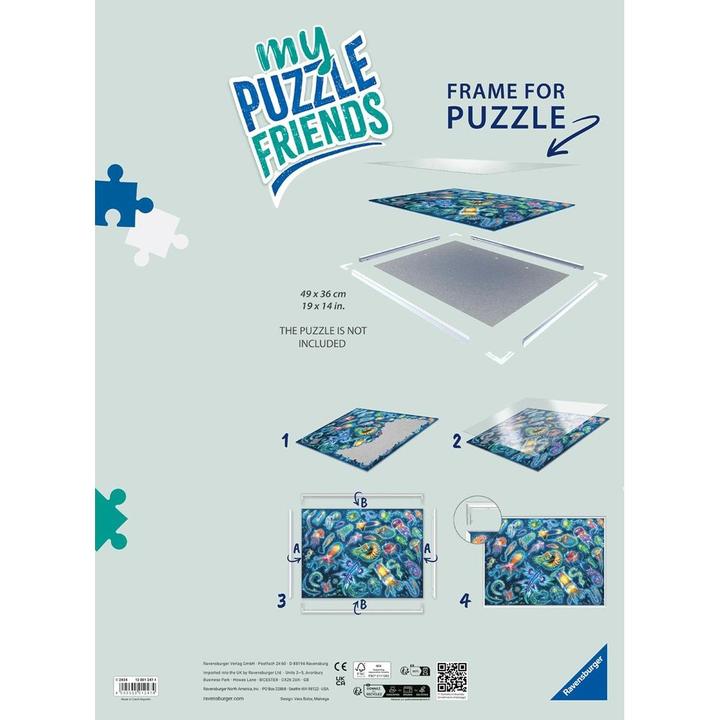 Etichetta energetica Ravensburger Puzzle-Rahmen (500 pezzi)