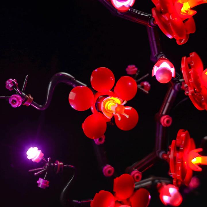 Produktbild BrickBling LED Licht Set für LEGO Pflaumenblüte (10369)