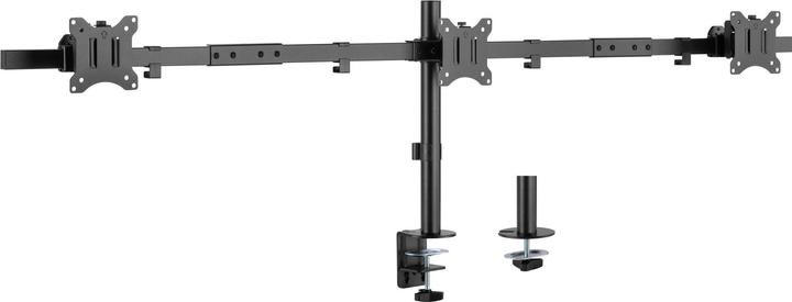Image du produit InLine Support de table, pour 3x écran LCD/LED jusqu'à 81cm (32"), max. 7kg, noir (Tables, 32")