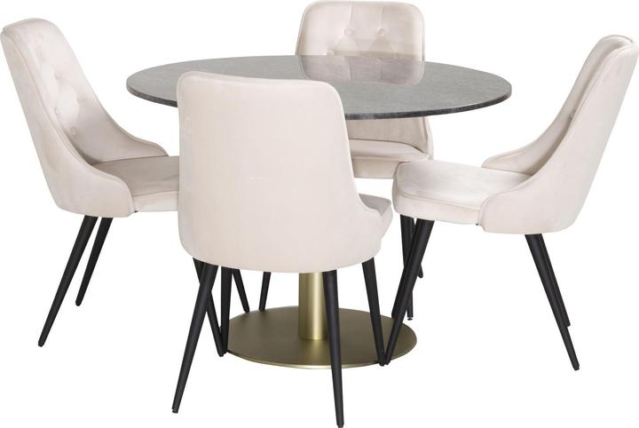 Produktbild Ebuy24 Essgruppe Estelle 17 (5-teilig) (106 x 106 x 75 cm)