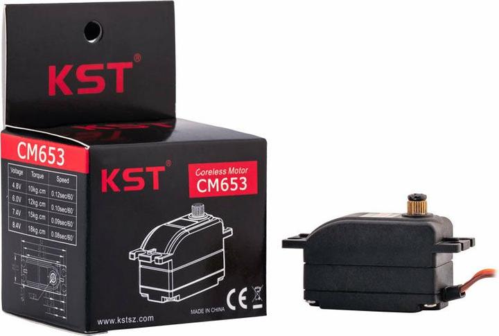 Produktbild KST Low Profile Servo CM653 18 kg, 0.07 s, Digital HV