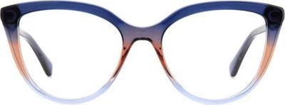 Produktbild Kate Spade Hana Katzenaugenbrille für Frauen Blau Beige 52mm