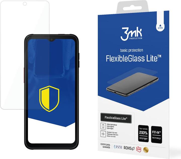Actual product image 3MK FlexibleGlass Lite Display Film (1 Piece, Samsung Galaxy S21)