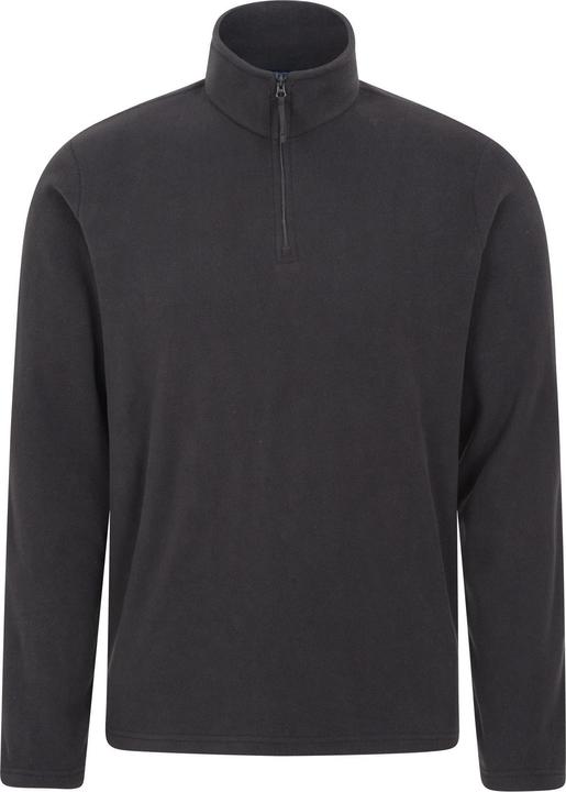 Actual product image Mountain Warehouse Mens Camber II Half Zip Fleece Top (L)