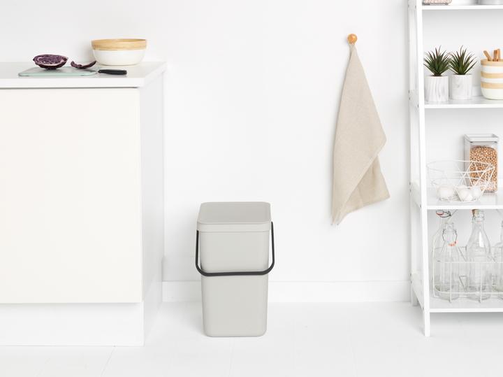 Actual product image Brabantia Sort & Go recycling bin 25 l, light grey (25 l)