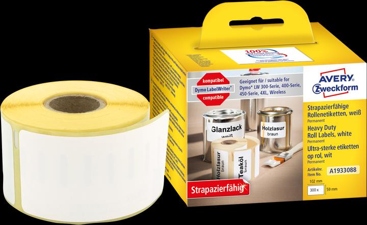 Actual product image Avery Roll labels