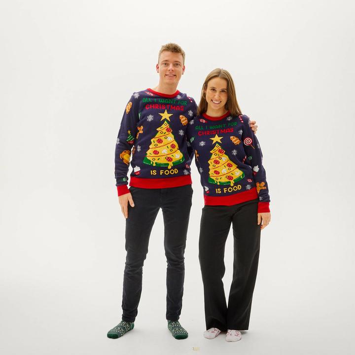 Produktbild Christmas Sweats All I Want For Christmas Is Food (L)