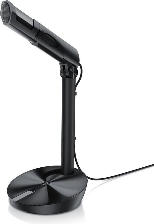 Actual product image CSL Streaming microphone, USB desktop microphone with windscreen RMP 800 desktop microphone / stand