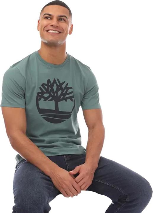 Actual product image Timberland Mens Kennebec River Tree Logo T-Shirt (S)