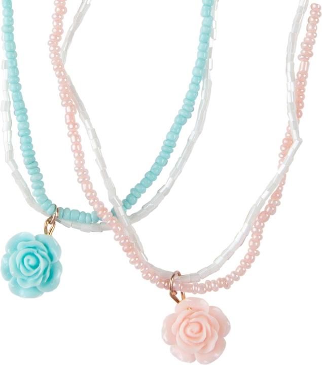 Actual product image Creative Education Rose necklace (Plastic)