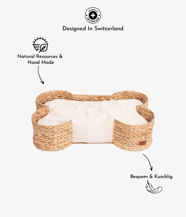 Produktbild Pet & Co. Hunde-Bett Bongo Nature (Hund)