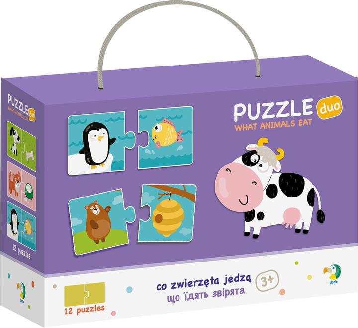Image du produit Dodo Duo Que mangent les animaux (2 pièces)