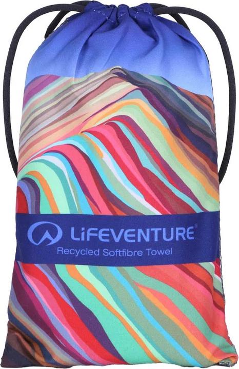 Immagine prodotto Lifeventure Recycled SoftFibre Trek Towel, Rainbow Mountain, Giant