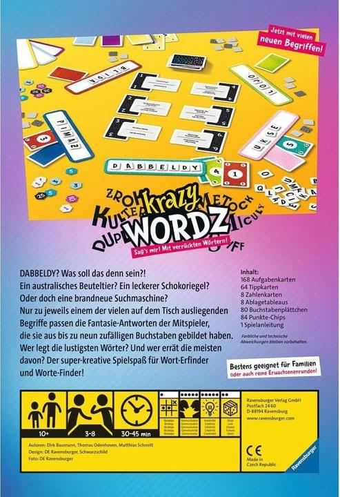 Produktbild Ravensburger Krazy Wordz (Deutsch)