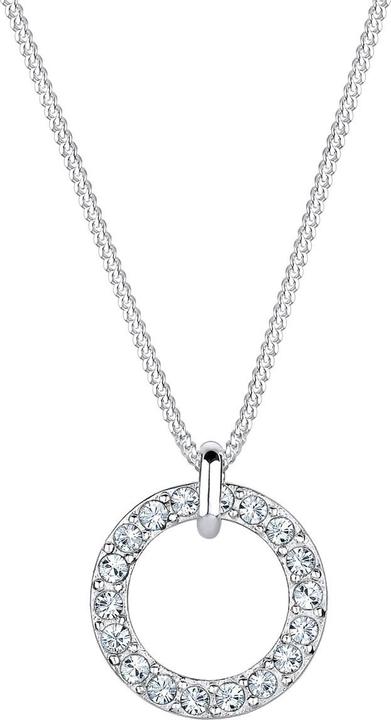 Elli Kreis (925er Sterling Silber, Glaskristall, 45 - 55 cm)