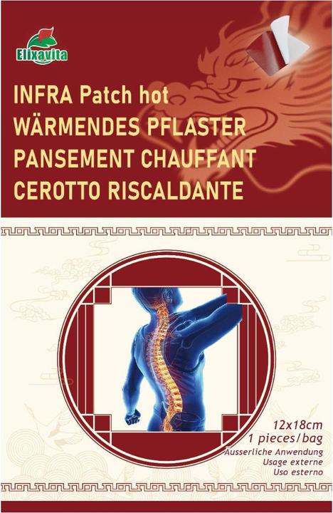 Produktbild Elixavita Patch Infra waermendes Pfla 10 (10 x)
