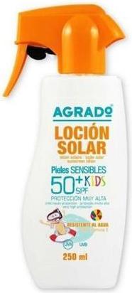 Agrado Locion Solar Spf50+ Kids Pistola (Sonnencreme, SPF 50+, 793 g)