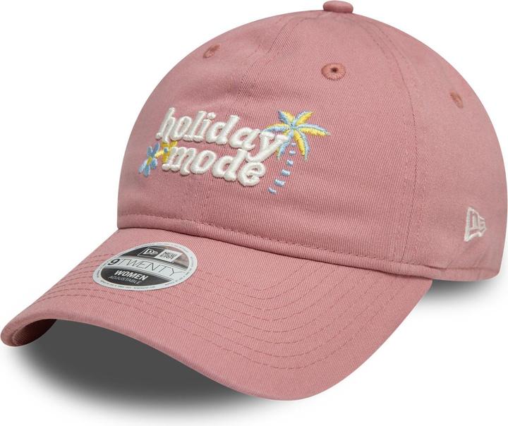 Actual product image New Era 9Twenty Damen Cap - HOLIDAY MODE rosa