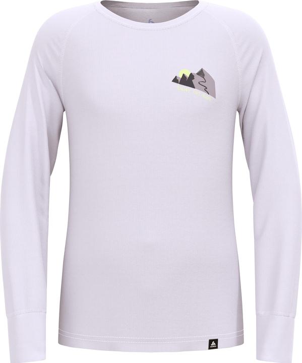 Actual product image Odlo BL TOP crew neck l/s ACTIVE WARM KIDS ENJOY THE RIDE (big) (152)
