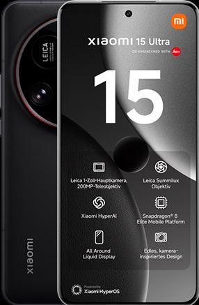 Actual product image Xiaomi 15 Ultra (512 GB, Black, 6.73", Dual SIM, 50 Mpx, 5G)