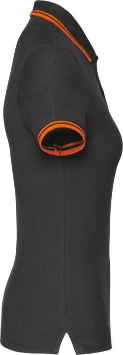 Produktbild Kariban Polo-Shirt, gestreift, Damen (L)