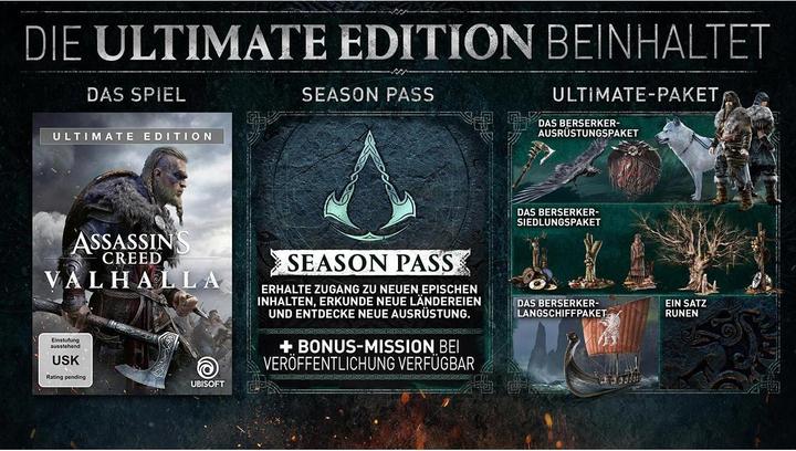 Produktbild Ubisoft Assassin's Creed Valhalla - Ultimate Edition (PS5, Multilingual)