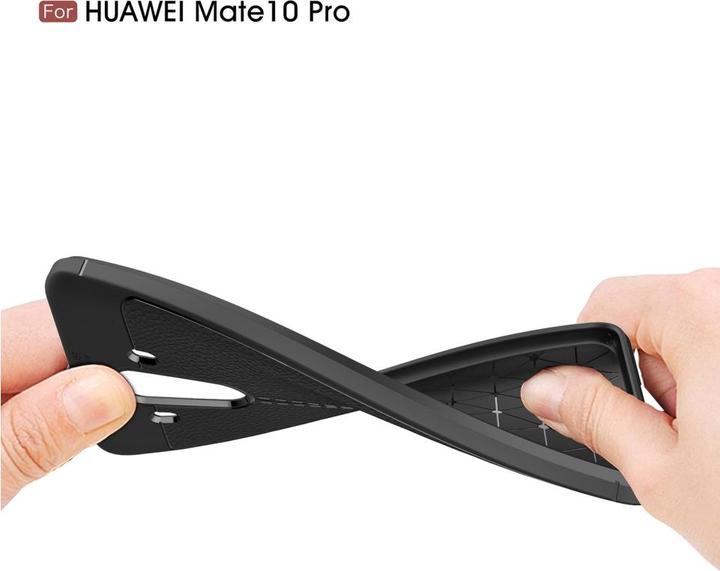 Produktbild Screenguard Huawei Mate 10 Pro Hülle Leather Design TPU Cover (Huawei Mate 10 Pro)