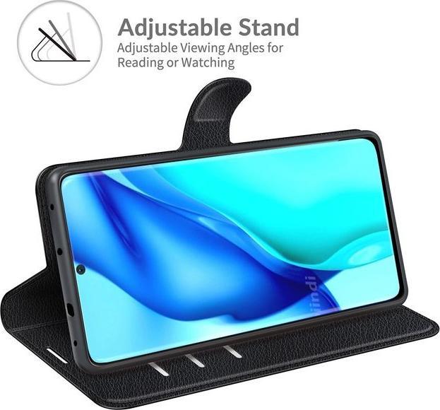 Productafbeelding MU Classic Litchi Leren Boekomslag Serie (Huawei P50 Pro)