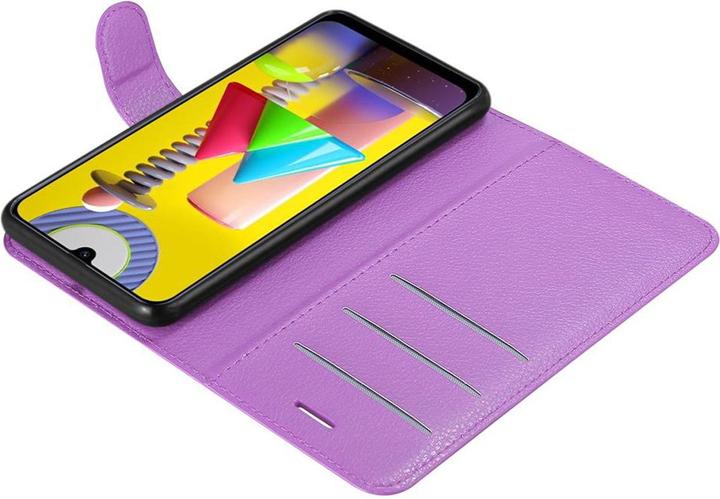 Actual product image Cadorabo Book with stand function cover (Samsung Galaxy M31)
