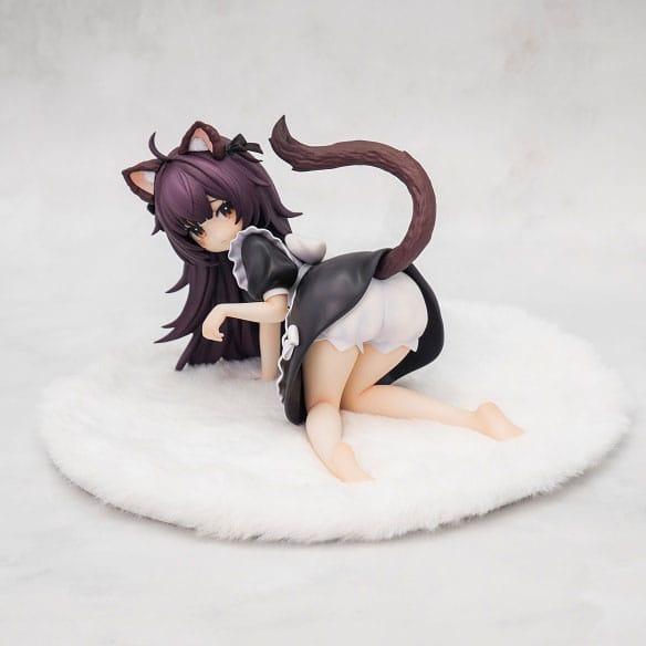 Produktbild Eusun Original Character statuette 1/7 Cat Ear Maid Peng Peng 10 cm