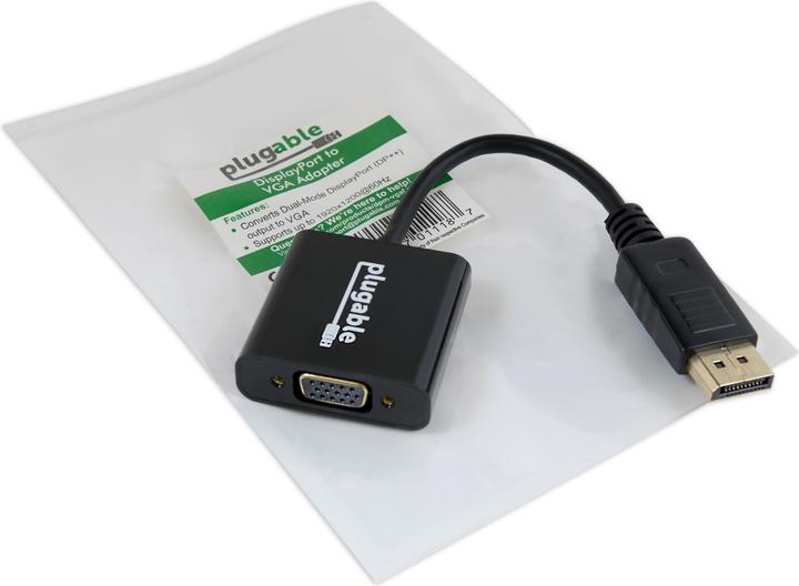Image du produit Plugable Adaptateur de moniteur - DP to VGA (VGA)