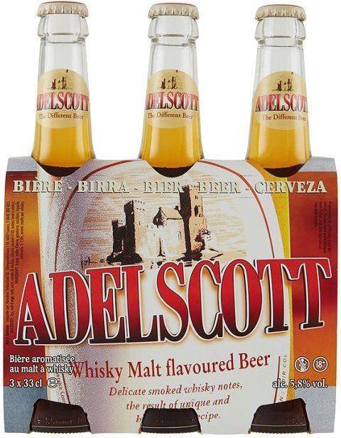 Actual product image Adelscott Whisky malt (24 x 33 cl)